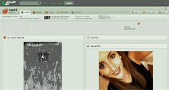 Desktop Screenshot of mia95.deviantart.com