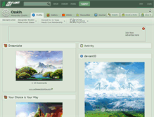 Tablet Screenshot of osokin.deviantart.com