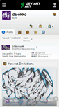 Mobile Screenshot of da-ekko.deviantart.com