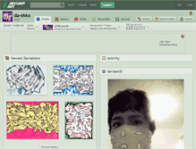 Tablet Screenshot of da-ekko.deviantart.com