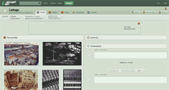 Desktop Screenshot of cattage.deviantart.com