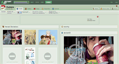 Desktop Screenshot of hustane.deviantart.com