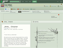 Tablet Screenshot of ever-kitten.deviantart.com