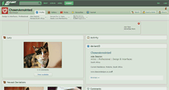 Desktop Screenshot of chosenannointed.deviantart.com