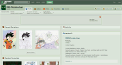 Desktop Screenshot of dbz-piccolo-chan.deviantart.com