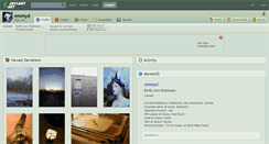 Desktop Screenshot of emmyd.deviantart.com