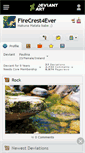 Mobile Screenshot of firecrest4ever.deviantart.com