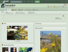 Tablet Screenshot of firecrest4ever.deviantart.com