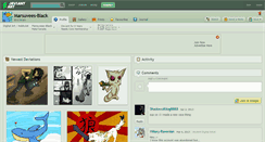 Desktop Screenshot of marsuvees-black.deviantart.com