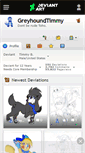 Mobile Screenshot of greyhoundtimmy.deviantart.com