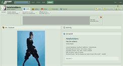 Desktop Screenshot of natalieaddams.deviantart.com
