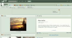 Desktop Screenshot of katonk.deviantart.com