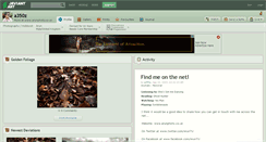 Desktop Screenshot of a350z.deviantart.com