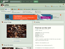 Tablet Screenshot of a350z.deviantart.com