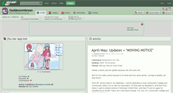 Desktop Screenshot of goddessumbreon.deviantart.com