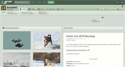 Desktop Screenshot of duniyadnd.deviantart.com