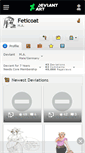 Mobile Screenshot of feticoat.deviantart.com