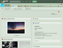 Tablet Screenshot of maxwas.deviantart.com