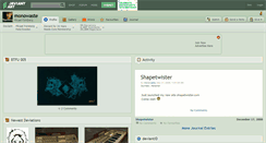 Desktop Screenshot of monowaste.deviantart.com