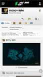 Mobile Screenshot of monowaste.deviantart.com
