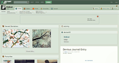 Desktop Screenshot of ktakue.deviantart.com