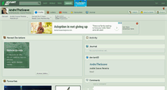 Desktop Screenshot of andrethesoave.deviantart.com