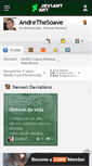 Mobile Screenshot of andrethesoave.deviantart.com
