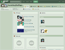 Tablet Screenshot of kuroshitsujistuffing.deviantart.com