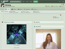 Tablet Screenshot of frdmlong.deviantart.com