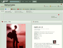 Tablet Screenshot of ieatyourcookies.deviantart.com
