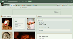 Desktop Screenshot of glaukopis.deviantart.com