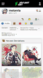 Mobile Screenshot of melonria.deviantart.com