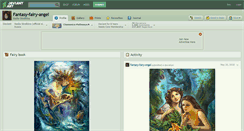 Desktop Screenshot of fantasy-fairy-angel.deviantart.com