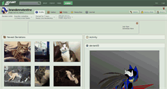 Desktop Screenshot of brandonnotestine.deviantart.com