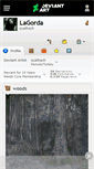 Mobile Screenshot of lagorda.deviantart.com