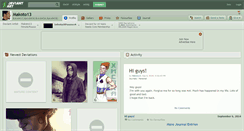 Desktop Screenshot of makoto13.deviantart.com