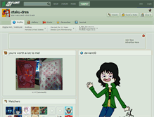 Tablet Screenshot of otaku-drea.deviantart.com