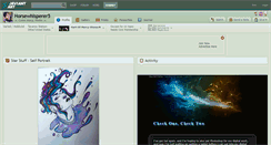Desktop Screenshot of horsewhisperer5.deviantart.com