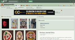 Desktop Screenshot of brianxdamaged.deviantart.com