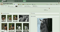 Desktop Screenshot of blackknightsgraphix.deviantart.com