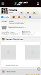 Mobile Screenshot of draxila.deviantart.com