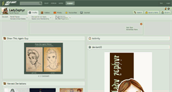 Desktop Screenshot of ladyzephyr.deviantart.com
