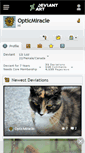 Mobile Screenshot of opticmiracle.deviantart.com