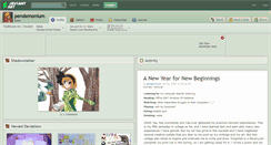 Desktop Screenshot of pendemonium.deviantart.com