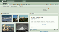 Desktop Screenshot of nanakiwi.deviantart.com
