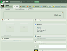 Tablet Screenshot of kiodos.deviantart.com