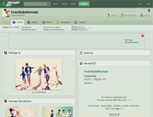 Tablet Screenshot of iwanttobekorean.deviantart.com