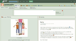 Desktop Screenshot of camihellcatsfan.deviantart.com