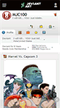 Mobile Screenshot of mjc100.deviantart.com