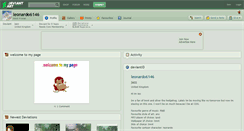 Desktop Screenshot of leonardo6146.deviantart.com